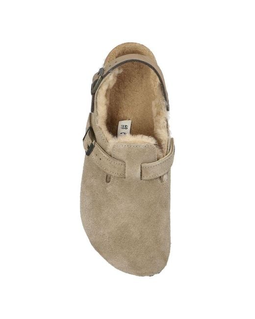 Birkenstock Gray Tokyo Buckle Detailed Slip-On Slippers for men