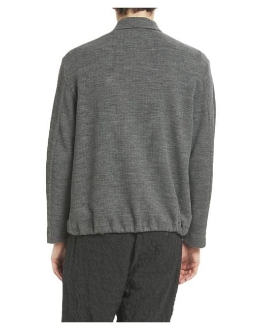 Barena Gray Shirt-Style Jacket for men