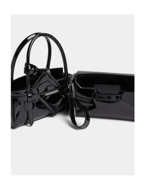 DSquared² Black Twin Mini Bag