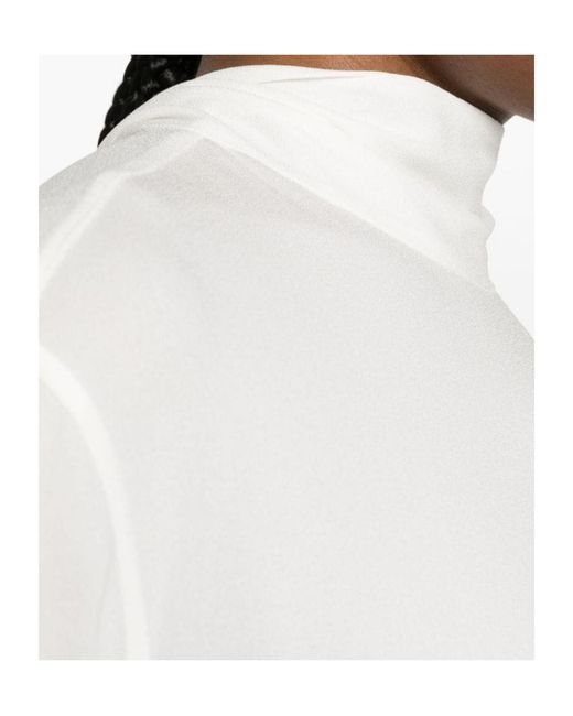 Fabiana Filippi White Long-Sleeved Blouse