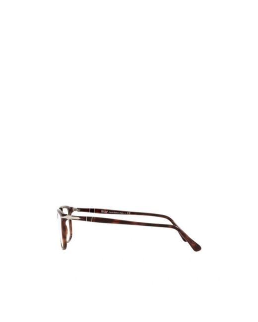 Persol White Square-Frame Glasses for men