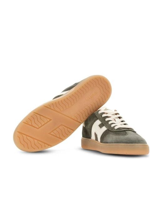 Hogan Green H647 Low-Top Sneakers for men