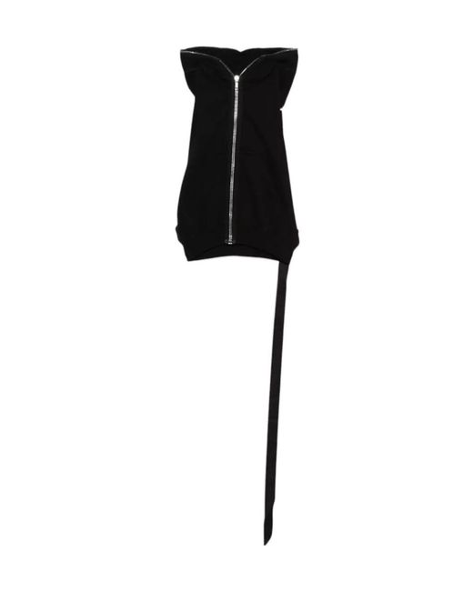 Rick Owens Black Cyclops Sl Gimp Hoodie