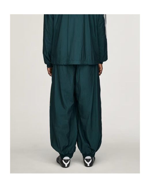 Y-3 Green Drawstring Track Pants for men