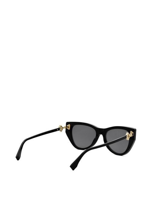 Fendi Multicolor Eyewear Cat-Eye Frame Sunglasses