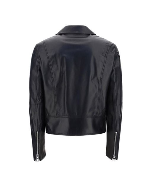 Loewe Black Biker Jacket for men