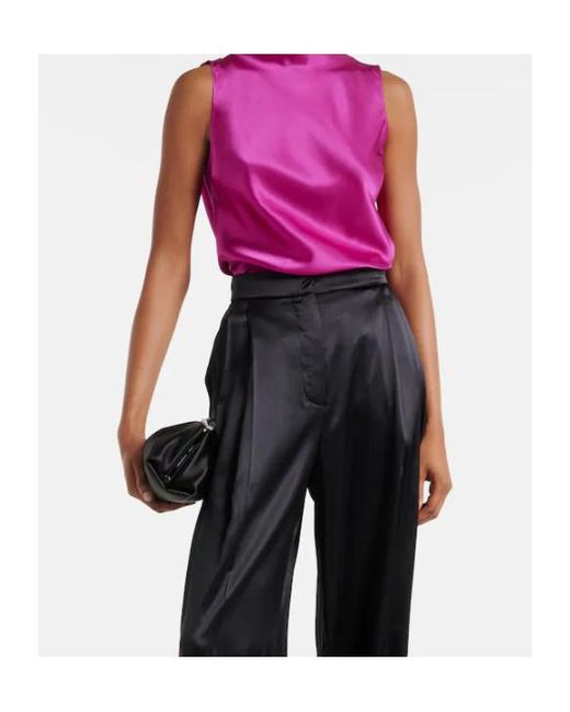 Nina Ricci Purple Backless Tank Top