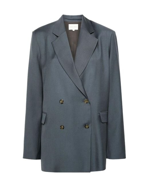 Loulou de Saison Blue Long-Sleeve Blazer