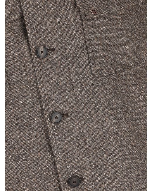 Tagliatore Brown Long-Sleeved Shirt for men