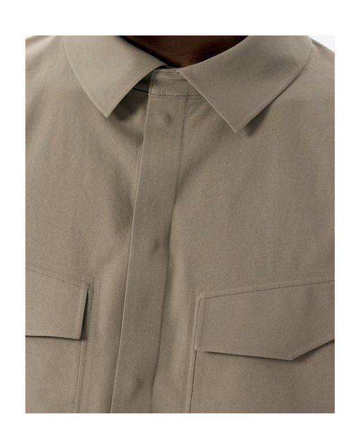 Veilance Green Arc'Teryx Utility Pocket Shirt for men
