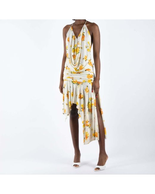 Acne Metallic Patterned Dress