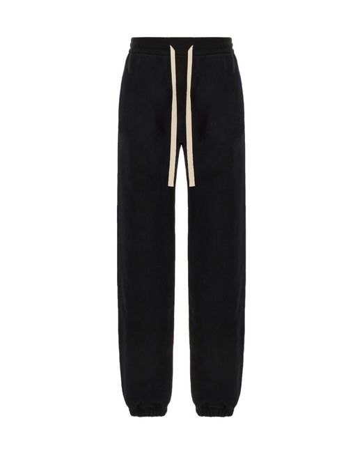 Jil Sander Black Drawstring Sweatpants