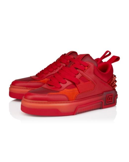Christian Louboutin Red Sneakers & Slip-On for men