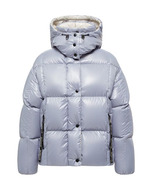 Moncler Gray Parana Hooded Down Jacket