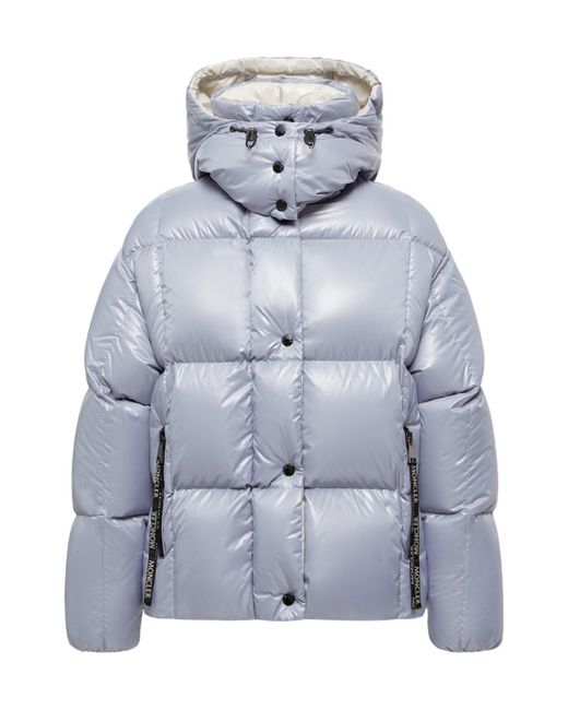 Moncler Gray Parana Hooded Down Jacket