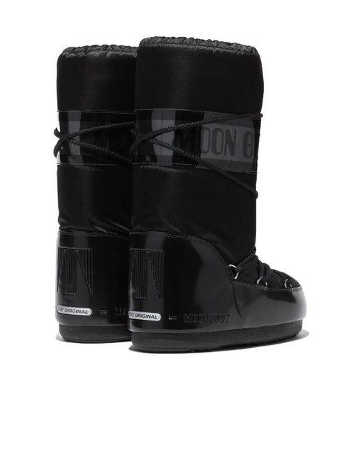 Moon Boot Black Short Snow Boots