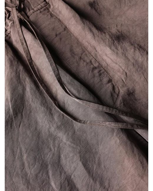 Roberto Collina Brown Drawstring Shorts for men