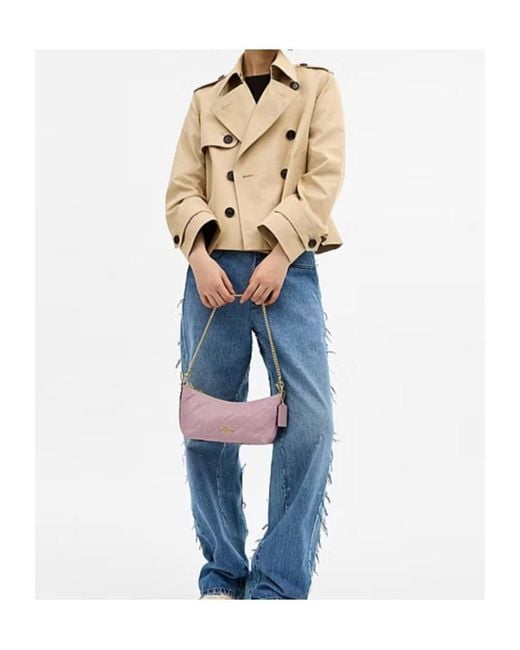 COACH Pink Caitlin Shoulder Bag