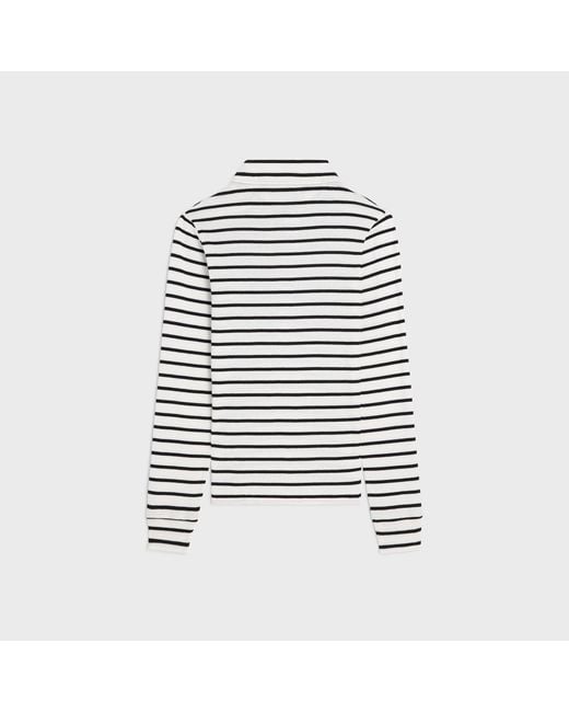 Céline White Polo Shirt