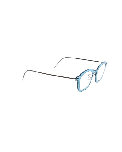 Lindberg Blue 6587 Square Frame Glasses
