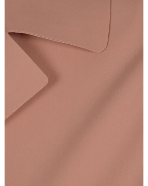 Herno Brown Single-Breasted Long-Sleeved Coat