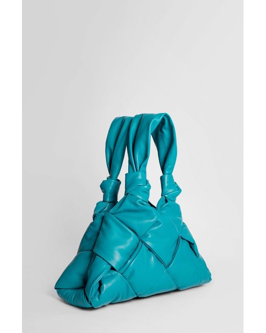 Bottega Veneta Blue Padded Tote Bag