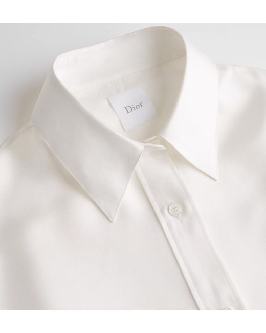 Dior White Blouse
