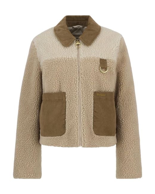Barbour Natural Corduroy-Collar Jacket