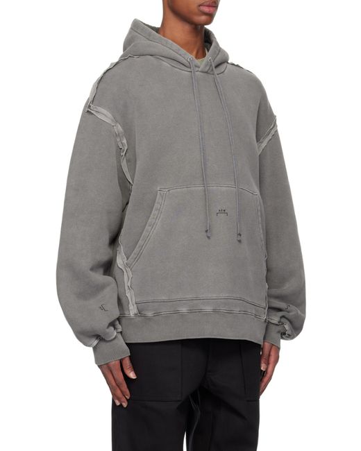 A_COLD_WALL* Gray Hooded Sweater for men