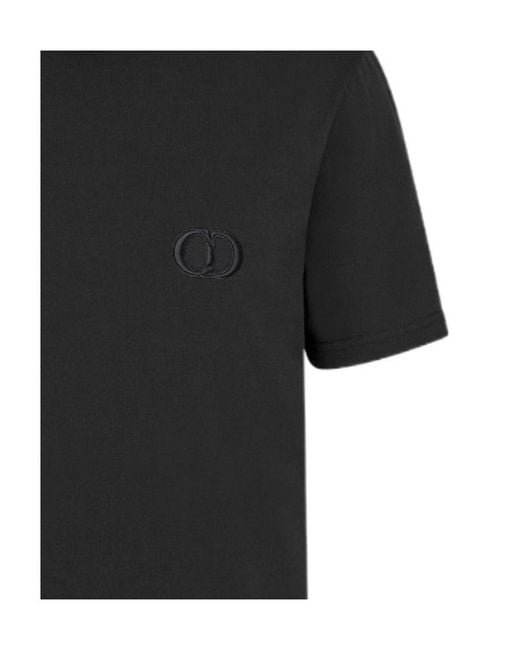 Dior Black Cd Icon T-Shirt, Regular Fit for men