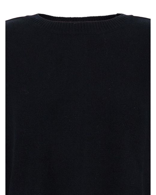 P.A.R.O.S.H. Blue P.A.R.O..H. Crew Neck Knitted Sweater