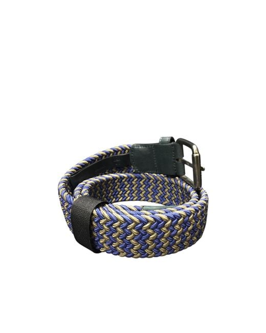 Bally Blue Adjustable Waist Belt for men