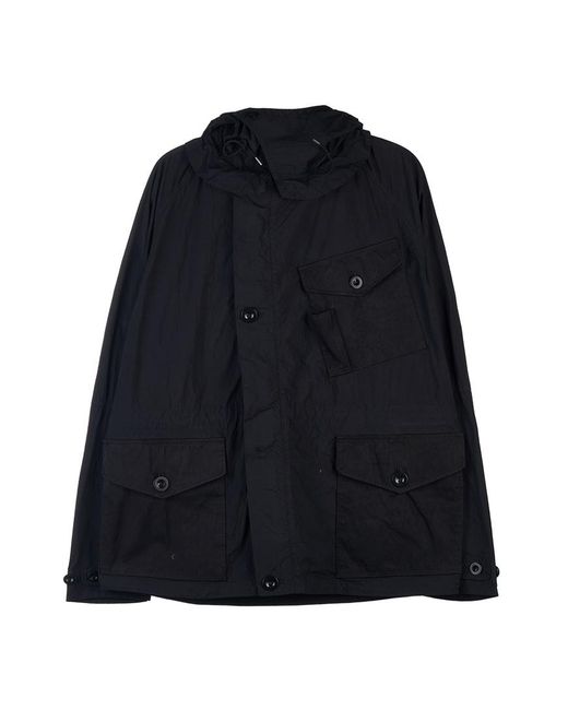 C P Company Black Long-Sleeved Jacket for men