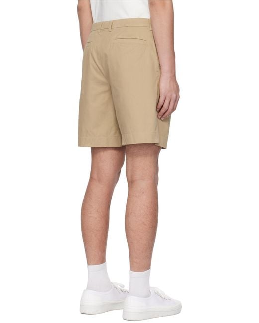 A.P.C. Natural Tailored Shorts for men