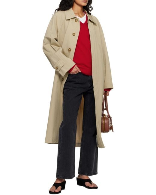 DUNST Gray Button Coat for men