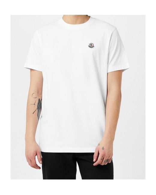 Moncler Gray Logo T-Shirt Three-Pack for men