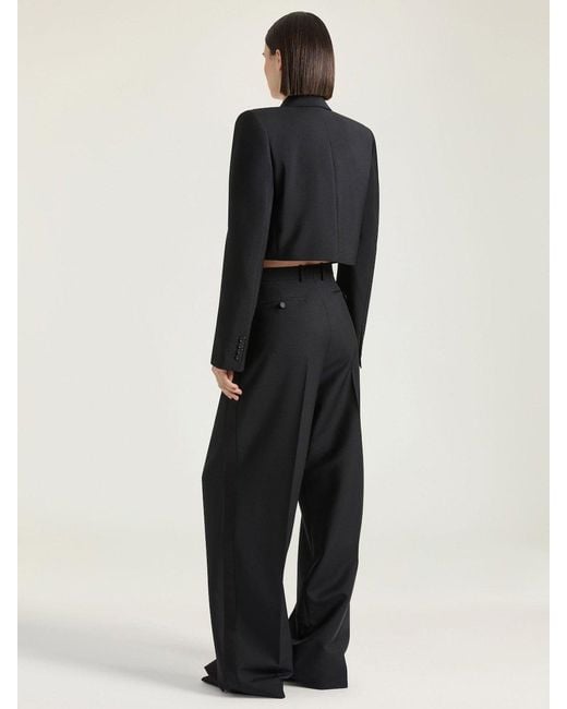 Givenchy Black Cropped Jacket