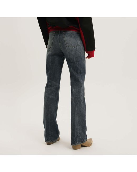 1989 STUDIO Gray Straight-Leg Jeans