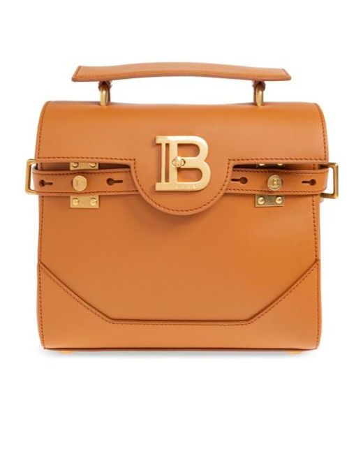 Balmain Orange B Buzz 23 Handbag