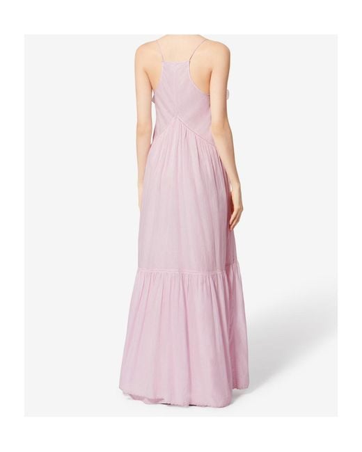Isabel Marant Pink Dress With Ruffles