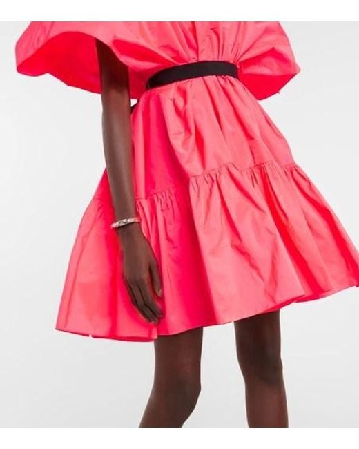 Roksanda Pink Yasmin Belted Minidress