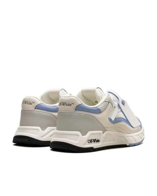 Off-White c/o Virgil Abloh White Kick Off Lace-Up Sneakers for men
