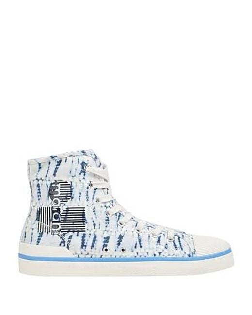 Isabel Marant Blue Colorful Canvas Casual Shoes