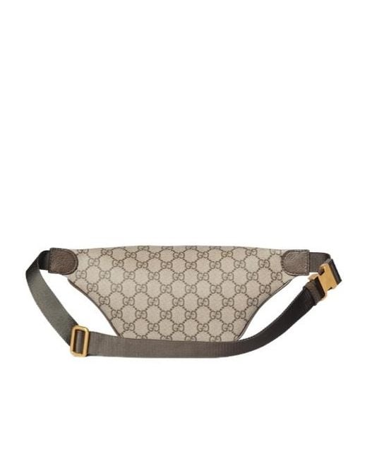 Gucci Gray Ophidia Small Belt Bag for men