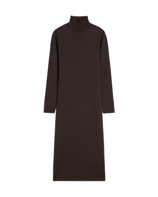 Weekend by Maxmara Brown Long-Sleeved Dress