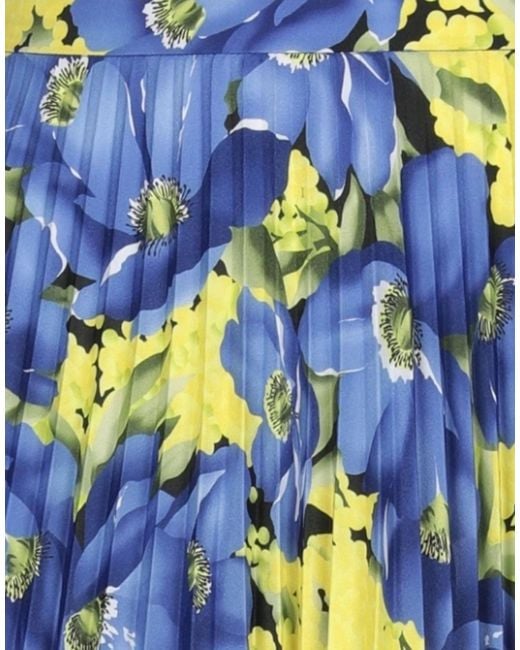 Balenciaga Blue Floralprint Dress