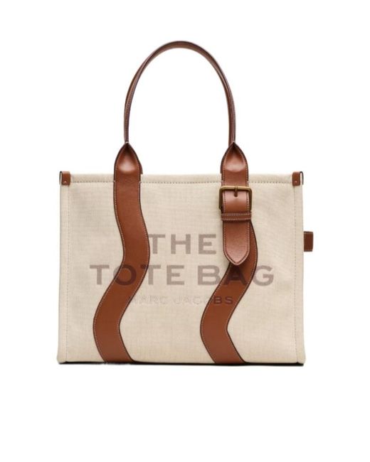 Marc Jacobs Multicolor The Wavy Canvas Large Tote Bag
