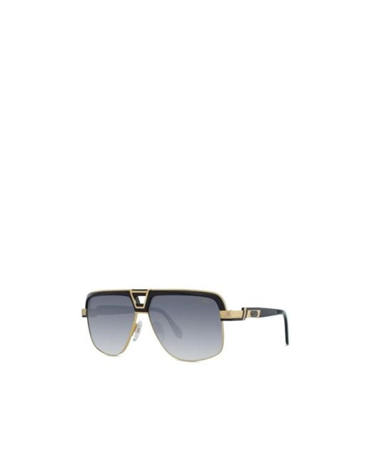 Cazal White Logo Sunglasses for men