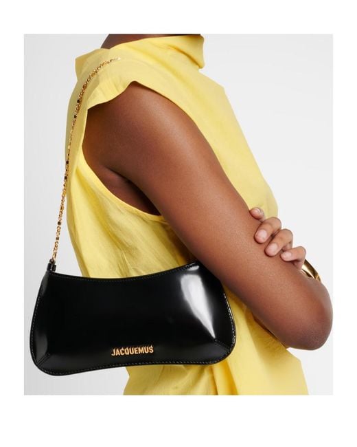 Jacquemus Black Logo Shoulder Bag