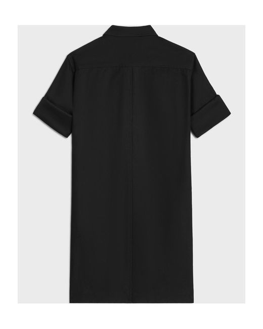 Céline Black Reporter Mini Dress